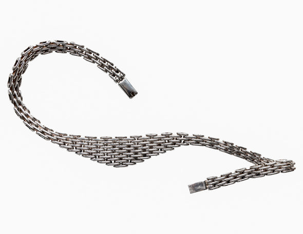 Flat Plate Link Necklace